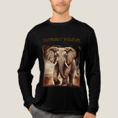 olifant, dierentuin T-shirt (Voorkant volledig)