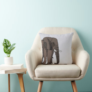 Olifant Dierlijke Olifant Kussen