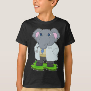 Olifant Doctor's jas T-shirt