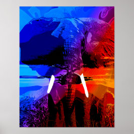 Olifant Droom Poster