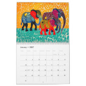 Olifant Echo – Een Jaar van Kleur & Geest Kalender (Jan 2027)