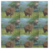 Olifant Een Dag In Afrika, Stof (Swatch)