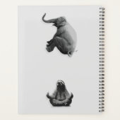 Olifant en Mediterende Luiaard Harmonie Planner (Achterkant)