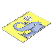 Olifant en specht Misverstand Notitieboek (Linkerzijde)