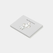 Olifant en Vogel Beste Vrienden Post-it® Notes (Schuin)