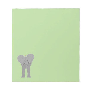 olifant en vogel notitieblok