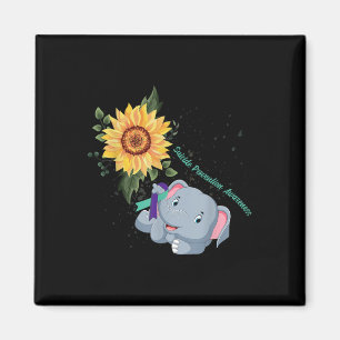 Olifant Faith Hoop Vecht Liefde Zelfmoord Preventi Magneet