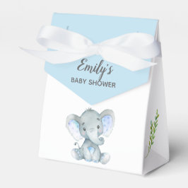 Olifant Favor Box (Boy Baby shower) Bedankdoosjes