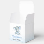 Olifant Favor Box - Boy Baby shower Leuk Bedankdoosjes (Geopend)