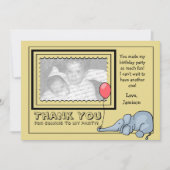 Olifant Foto Bedankt (Voorkant)