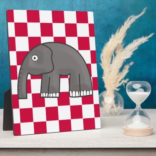 olifant fotoplaat (Zijkant)