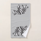 Olifant gemaakt in een Zebra Patroon Bad Handdoek (Handdoek)