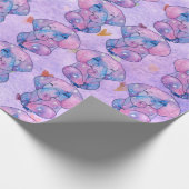 Olifant genaamd Acorn Cadeaupapier (Hoek)