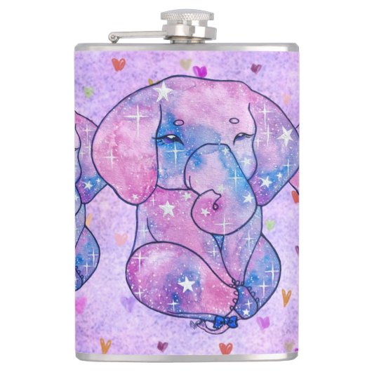 Olifant genaamd Acorn Heupfles (Voorkant)