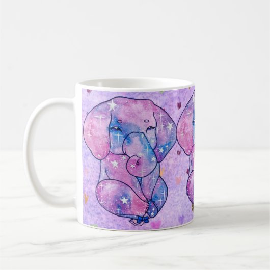 Olifant genaamd Acorn Koffiemok (Links)