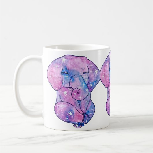 Olifant genaamd Acorn Koffiemok (Links)