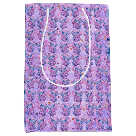 Olifant genaamd Acorn Medium Cadeauzakje (Voorkant)
