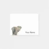 Olifant gepersonaliseerde naam Safari Dier Post-it® Notes (Voorkant)
