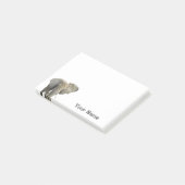 Olifant gepersonaliseerde naam Safari Dier Post-it® Notes (Schuin)