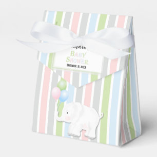 Olifant Geslacht Neutraal   Baby shower Bedankdoosjes