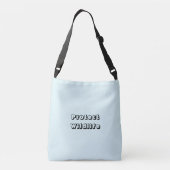 Olifant, Giraffe Sunset Art gepersonaliseerd Crossbody Tas (Achterkant)