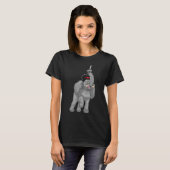 Olifant goochelaar toverstaf t-shirt (Voorkant volledig)