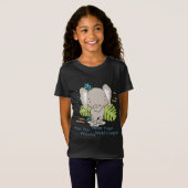 Olifant - groot dier - opvoeden t-shirt (Voorkant volledig)