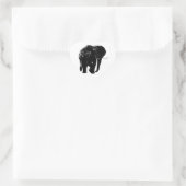 Olifant hart Sticker (Tas)