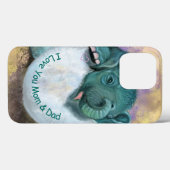 Olifant Hatching Grappige iPhone Case - Aangepaste (Achterkant (horizontaal))