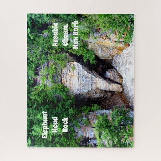 Olifant Head Rock puzzel Legpuzzel (Verticaal)