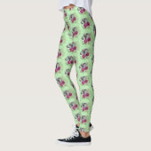 Olifant Henna Lotus Bloemen Leggings (Links)