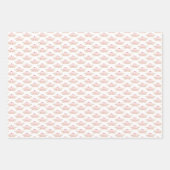 Olifant Herfst 1e Verjaardags Meisje Gepersonalise Inpakpapier Vel (Voorkant 2)