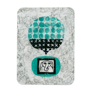 Olifant Herinneren Koelkastmagneet Magneet