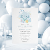 Olifant, het is een Baby shower Kaart