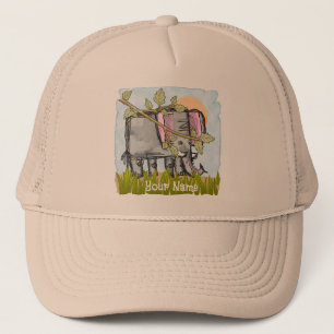 Olifant Hiding Trucker Pet