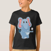 Olifant Honkbal Sport T-shirt (Voorkant)