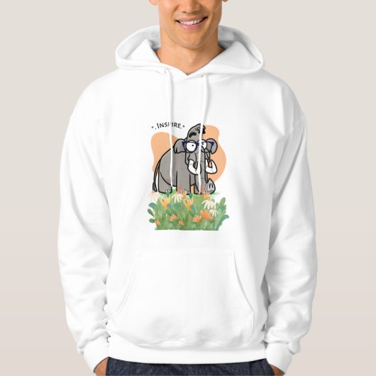 olifant hoodie (Voorkant)