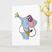 Olifant Hoofdmuziek Kaart (Gele Bloem)