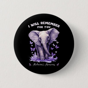 Olifant I Zal Me Voor Jou Heimerheimer's Aw Ronde Button 5,7 Cm