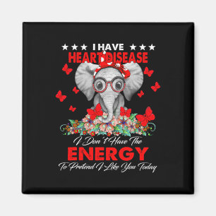 Olifant Ik heb cadeaus voor het vergroten van het Magneet