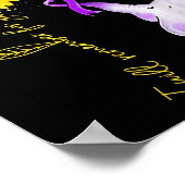 Olifant Ik zal het voor je onthouden Zonnebloem He Poster (Hoek)