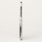Olifant Illustratie Vintage Kunstprint Case-Mate iPhone Case (Achterkant/links)