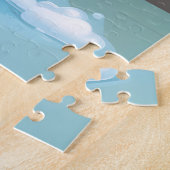 Olifant in bad legpuzzel (Zijkant)