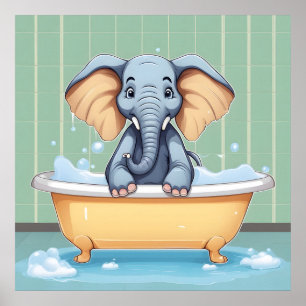 Olifant in bad poster