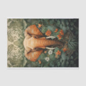 Olifant in bladeren 1 Decoupage papier (Voorkant)