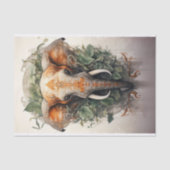 Olifant in bladeren 2 Decoupage papier (Voorkant)