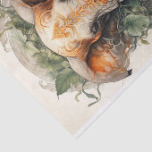 Olifant in bladeren 2 Decoupage papier (Detail)