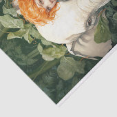 Olifant in bladeren 4 Decoupage papier (Detail)