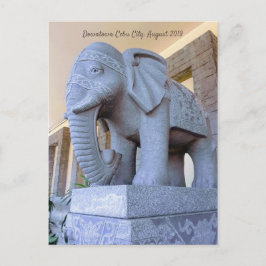 Olifant in Cebu City Briefkaart