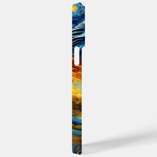 Olifant in de sterrennacht Case-Mate iPhone case (Achterkant / Rechts)